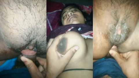 Aagmaal Big Boobs Tanker Bhabhi’s Pussy And Ass Fucked
