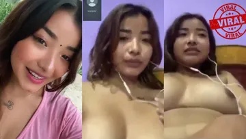 Cute Nepali TikToker Gangu Chettri Viral MMS
