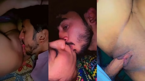 Licked Gf’s Smooth Pussy And Then Fucked Her With Great Love