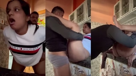 Punjabi Porn Of Young Couple Sex In Kitchen