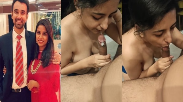 Sexy Wife Gives Her Husband A Hot Blowjob
