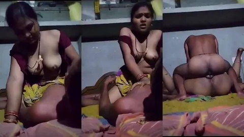 Village XXX Of Horny Desi Couple Enjoying Sex At Night