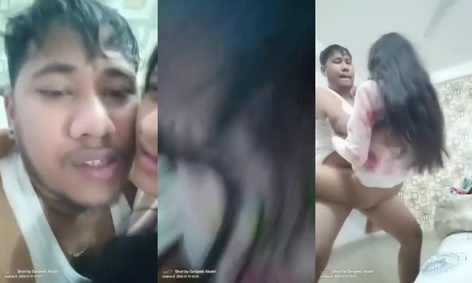 Young Girlfriend Sonali’s Indian Hardcore Sex