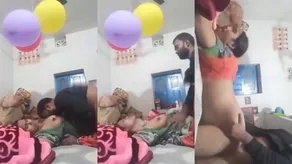 Desi Village XXX Of Bhabhi Fuck Hard By Hubby’s Friend On Birthday