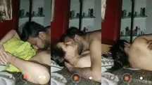 Indian Desi MMS Video Of Shy Wife Boobs Sucking And Sex With Husband