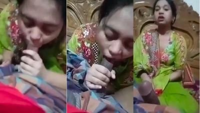 Man Gets A Blowjob And Fucks A Lady In A XXX Indian Porn
