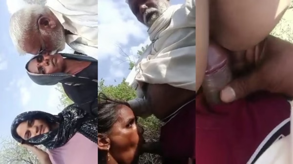 Old Man Fucked The Mother And Daughter Of His Own Village In The Jungle